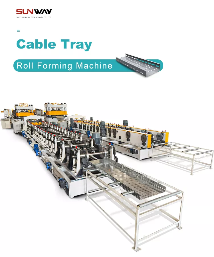 Cable Tray Roll Forming Machine