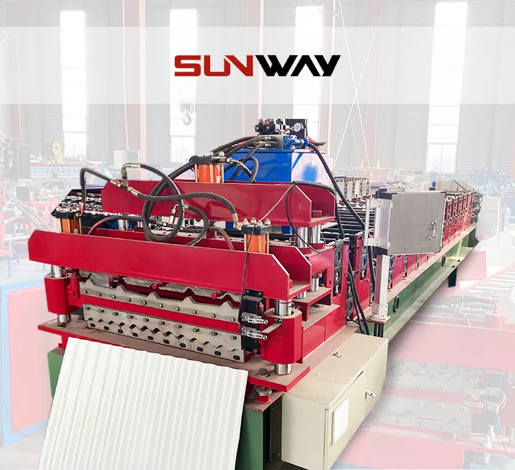 Double Layer Roll Forming Machine
