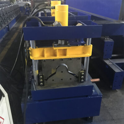 Metal Roof Ridge Cap Roll Forming Machine For Sale
