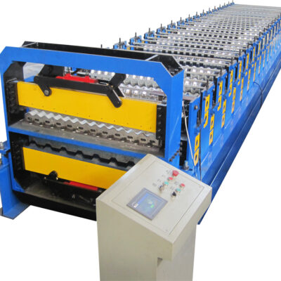 Width Corrugated Sheet Roll Forming Machine
