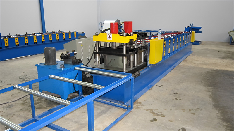 Metal Roof Ridge Cap Roll Forming Machine For Sale
