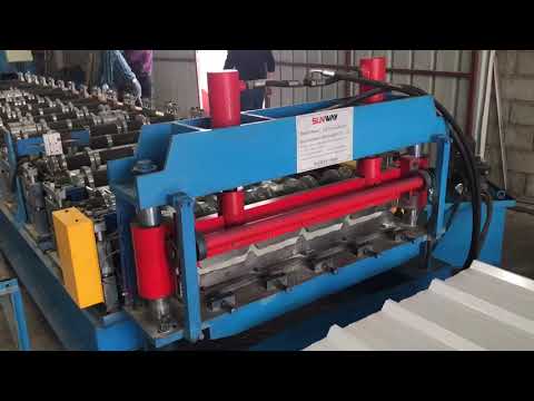 Color Steel Corrugated Iron Sheet Roofing Tile Making Machine